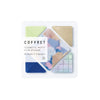 COFFRET SQUARE Cosmetic Motif Film Sticker - Chiffon Yellow (COFS003)
