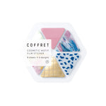 COFFRET TRIANGLE Cosmetic Motif Film Sticker - Pink Float (COFT004)
