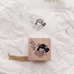 msbulat Rubber Stamp - Counting life's bouquets