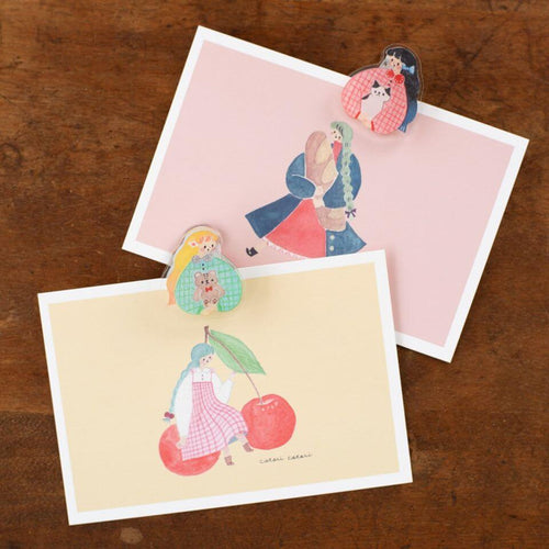 cotori cotori Acrylic Clip | Cute Hug
