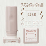 Shachihata Daily Log Stamp (Stamp Body w/wo Master Part)