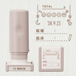 Shachihata Daily Log Stamp (Stamp Body w/wo Master Part)