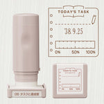 Shachihata Daily Log Stamp (Stamp Body w/wo Master Part)