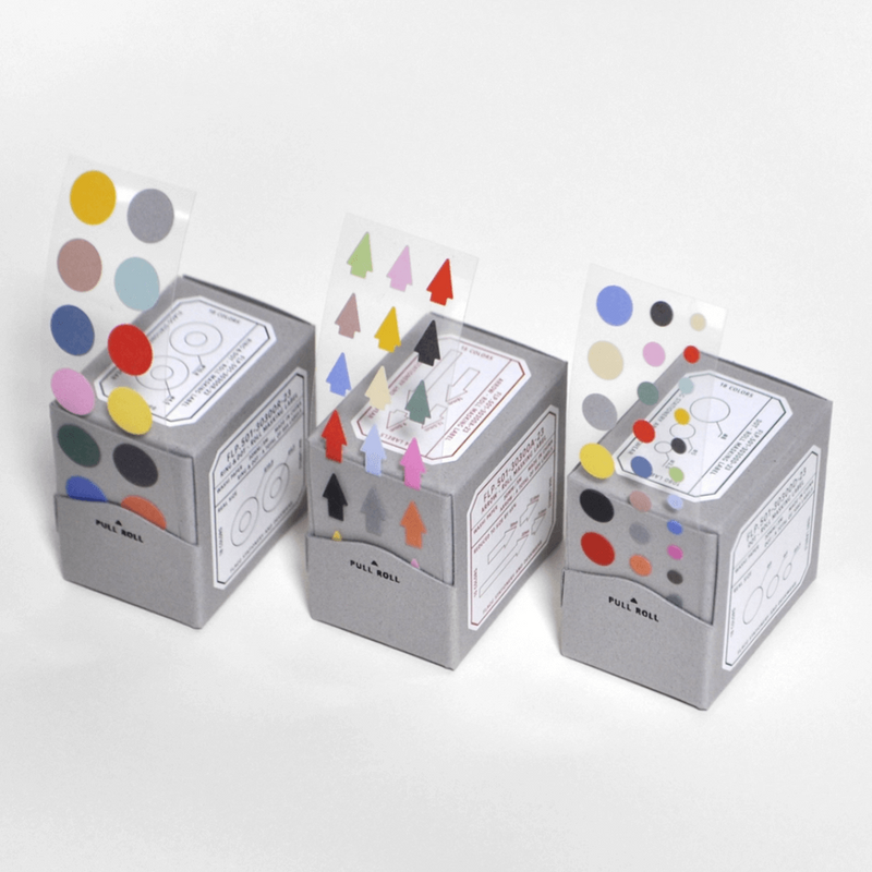 flagg Roll Masking Label - Ring & Dot