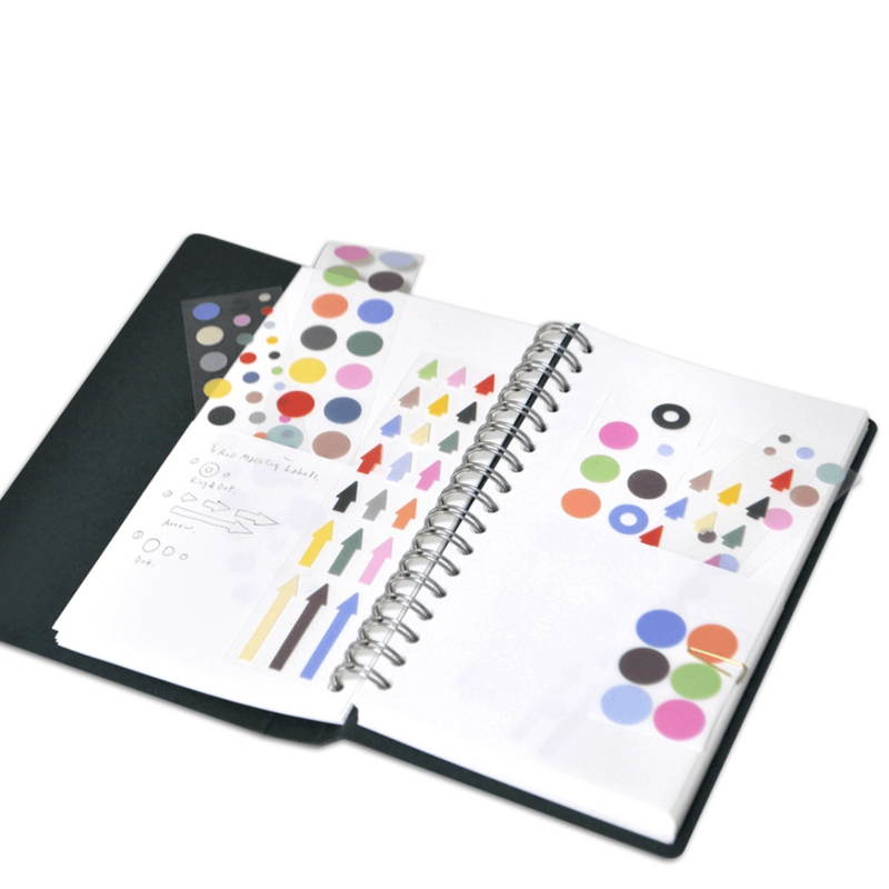 flagg Roll Masking Label - Ring & Dot
