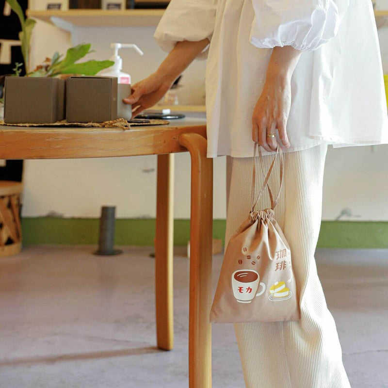 Hightide Retro Drawstring Bag
