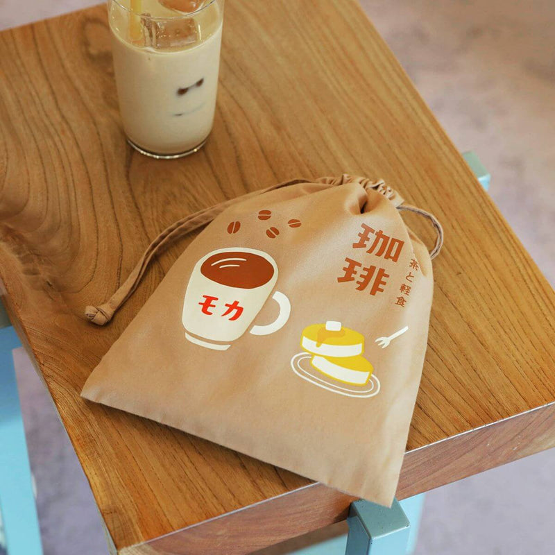 Hightide Retro Drawstring Bag