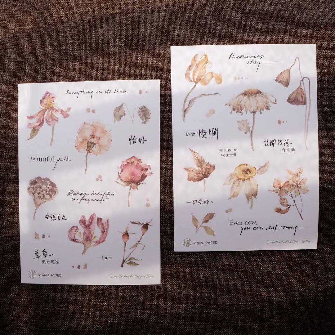 Sticker That Fade Color Fading Sticker Set โ Sumthings of Mine