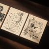 modaizhi One Day Rubber Stamp - Famous Painting