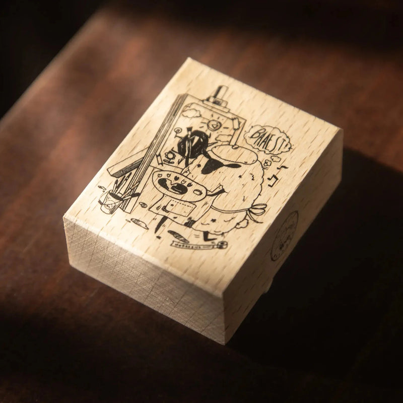 modaizhi One Day Rubber Stamp - Famous Painting