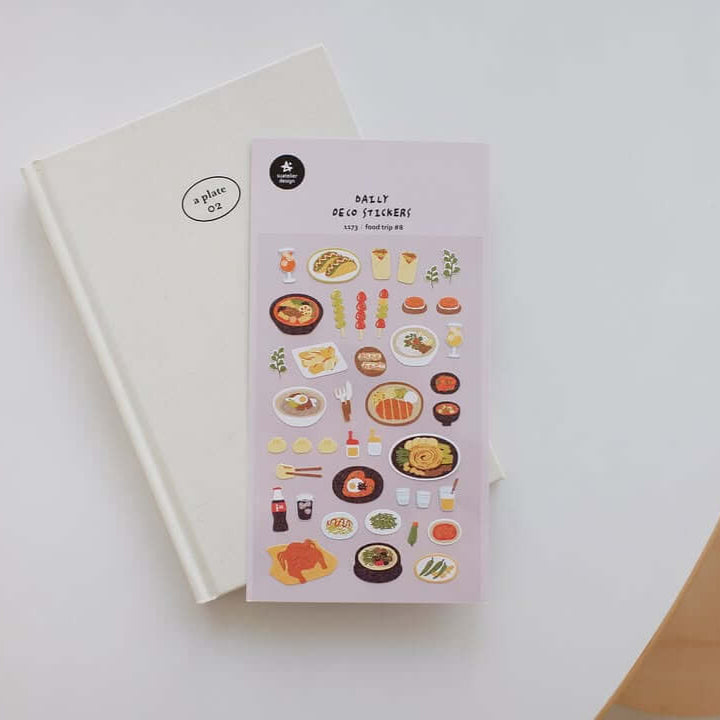 Suatelier Sticker - Food Trip VIII