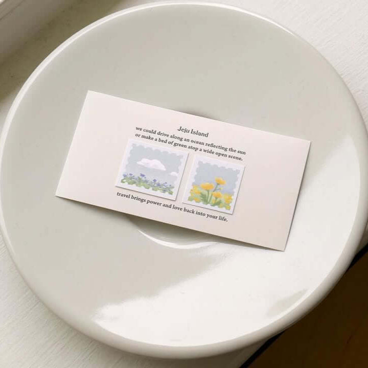 Suatelier Cereal Stickers - from the park