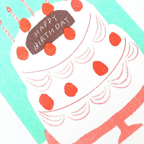 Furukawashiko Postcard - Birthday Cake
