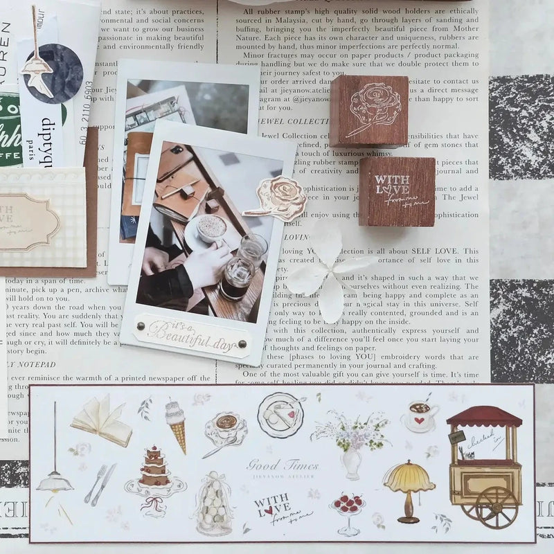Good Times Rubber Stamp