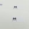 Panda Factory Price Tag Labels // Hachiwari Cat (Bicolour Cat)