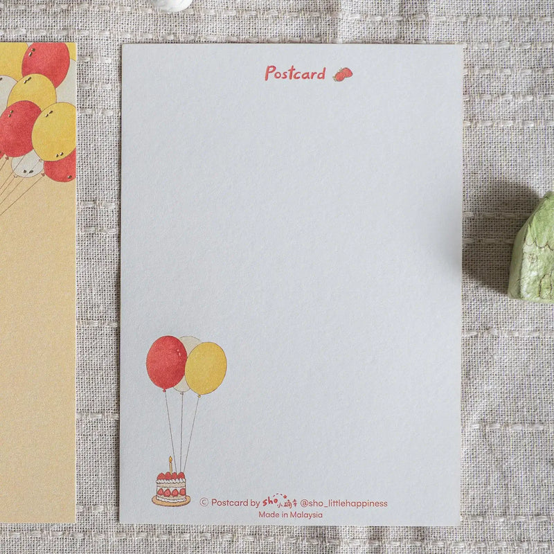 shō Little Happiness Postcard - Happy Birthday