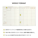 Hightide My Diary: Square Vertical Weekly Diary 2025