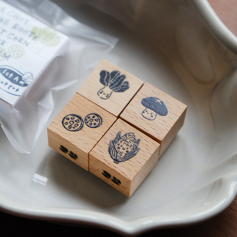 Hotpot Lover Rubber Stamp Set