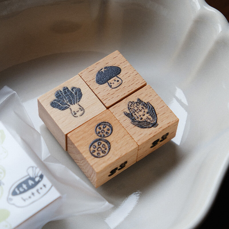 Hotpot Lover Rubber Stamp Set