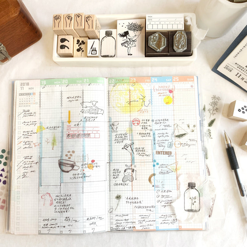 Kokuyo Jibun Techo 2025 (3-in-1) Planner Kit