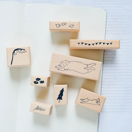 dodolulu Rubber Stamp Set: In the Forest
