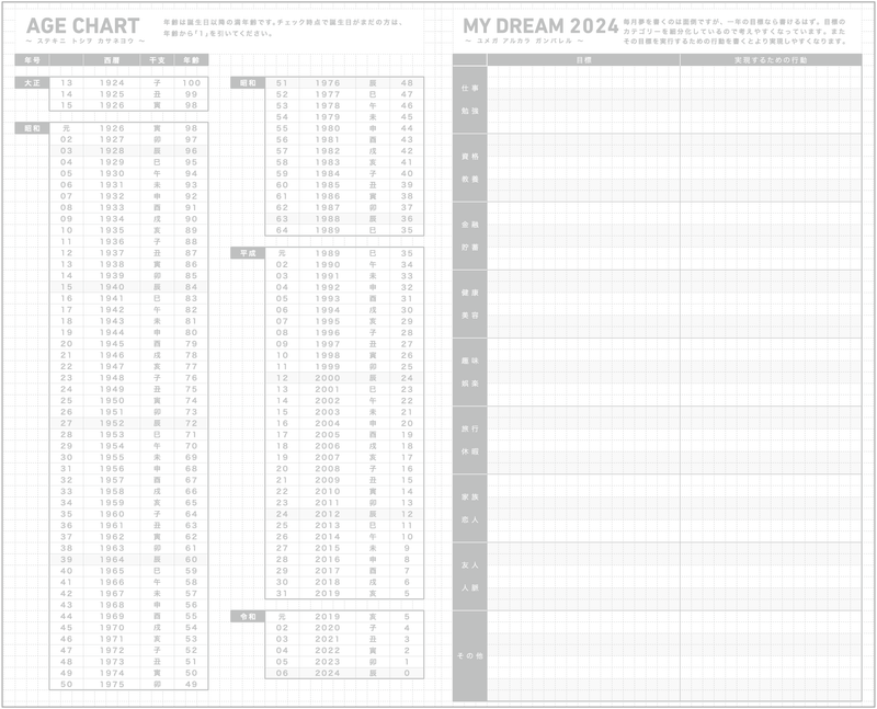 Kokuyo Jibun Techo DIARY 2024