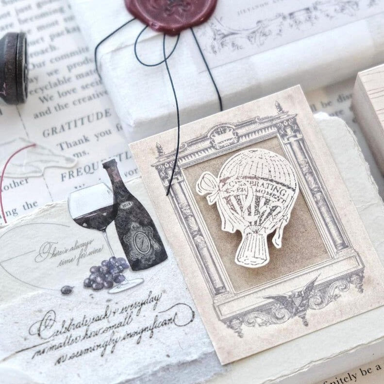 som x Jieyanow Atelier Rubber Stamp: Celebrating Small Wins aka Dessert Time