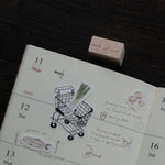 Journey Begins Rubber Stamp