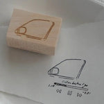 Journey Begins Rubber Stamp