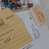Journey Begins Rubber Stamp