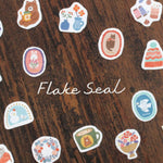 Furukawashiko Flake Seal - Yarn and Cat