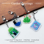 Day Off Works Keyring - Garden