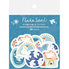 Furukawashiko Flake Seal - Glitter and Birds