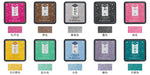 Shachihata Iromoyo Warabe Mini Ink Pad - Kousai Shimmer