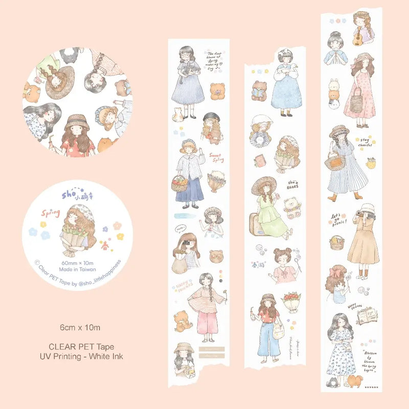 shō Little Happiness PET Tape - Let's Go Picnic