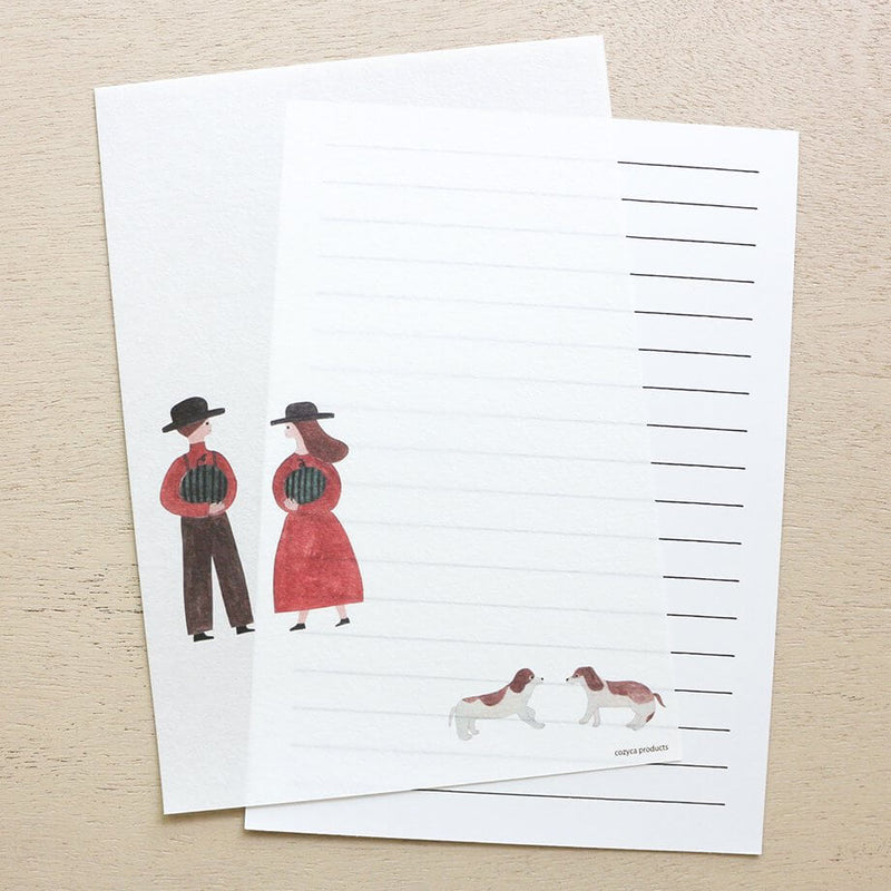 Necktie Letter Pad - Chat