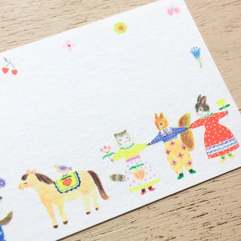 Aiko Fukawa Memo Pad - Jardin (Garden)