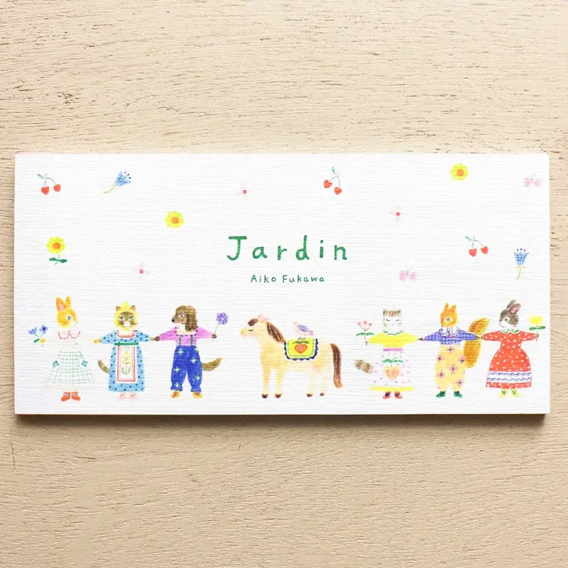 Aiko Fukawa Memo Pad - Jardin (Garden)