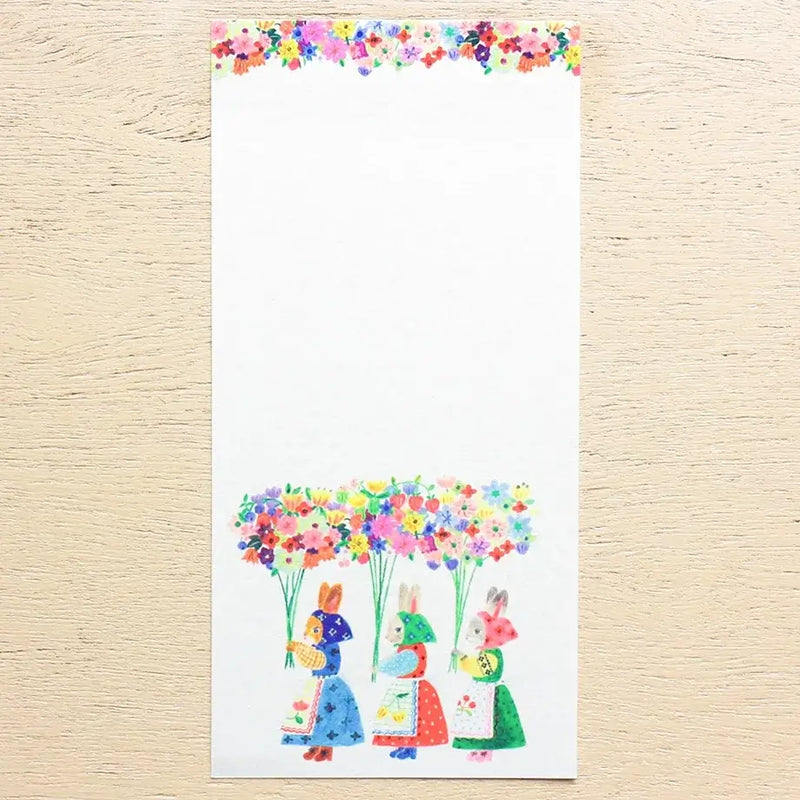 Aiko Fukawa Memo Pad - Jardin (Garden)