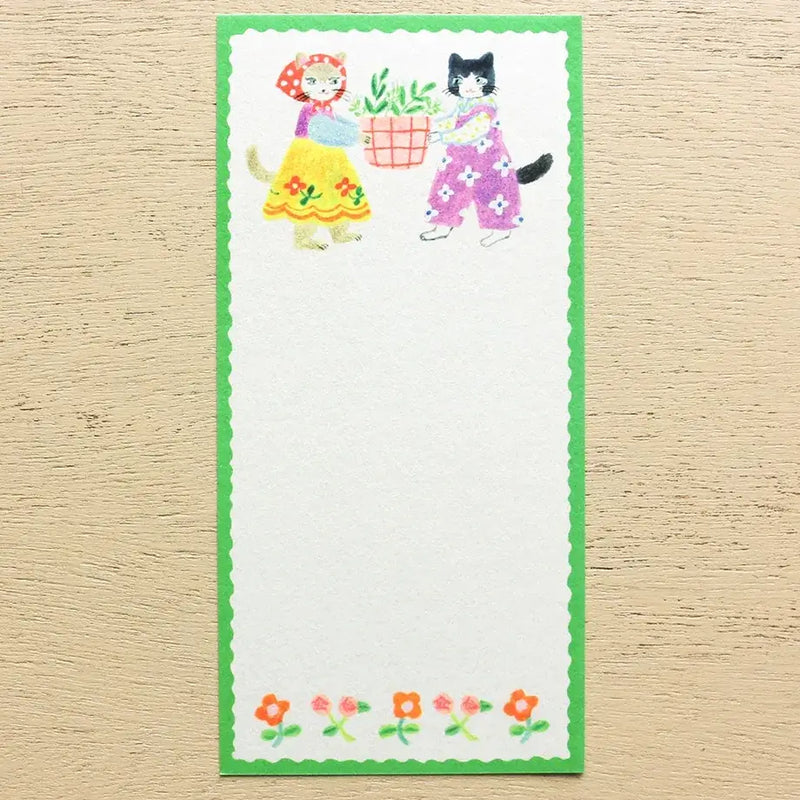 Aiko Fukawa Memo Pad - Jardin (Garden)