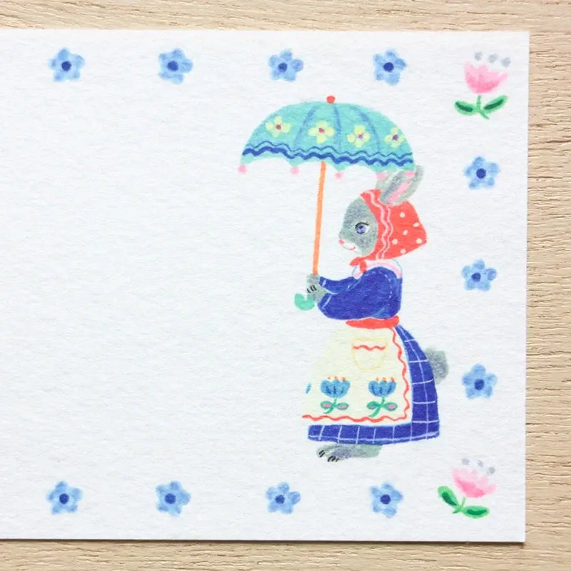 Aiko Fukawa Memo Pad - Jardin (Garden)