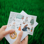 LDV Print-on Stickers: Life of journal women