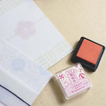 Shachihata Iromoyo Warabe Mini Ink Pad - Pale Colour