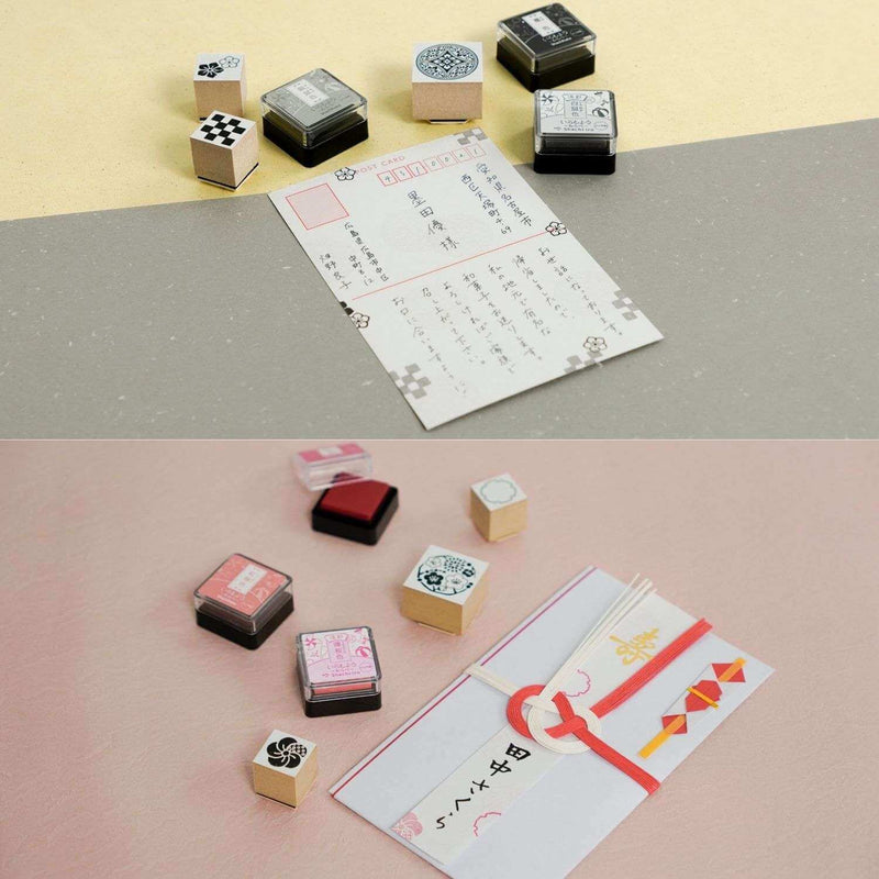 Shachihata Iromoyo Warabe Mini Ink Pad - Pale Colour