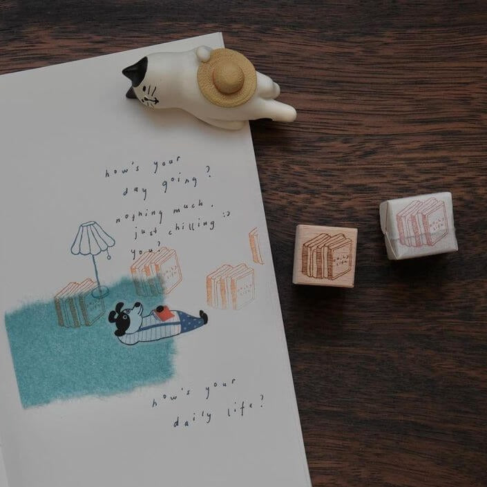 bighands Rubber Stamp - Little Things in Life