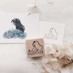 msbulat Rubber Stamp - Look for a garden of joy