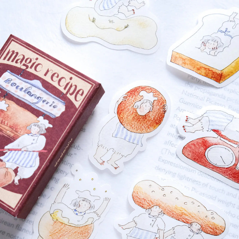 dodolulu Matchbox Sticker Flakes: Magic Recipe