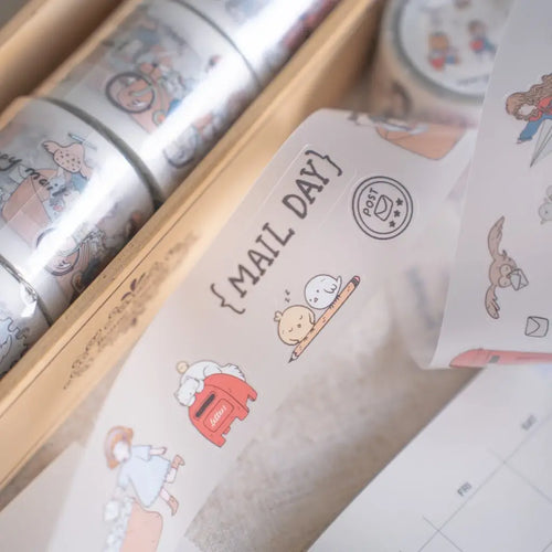 shō Little Happiness Die-Cut PET Tape - Mail Day