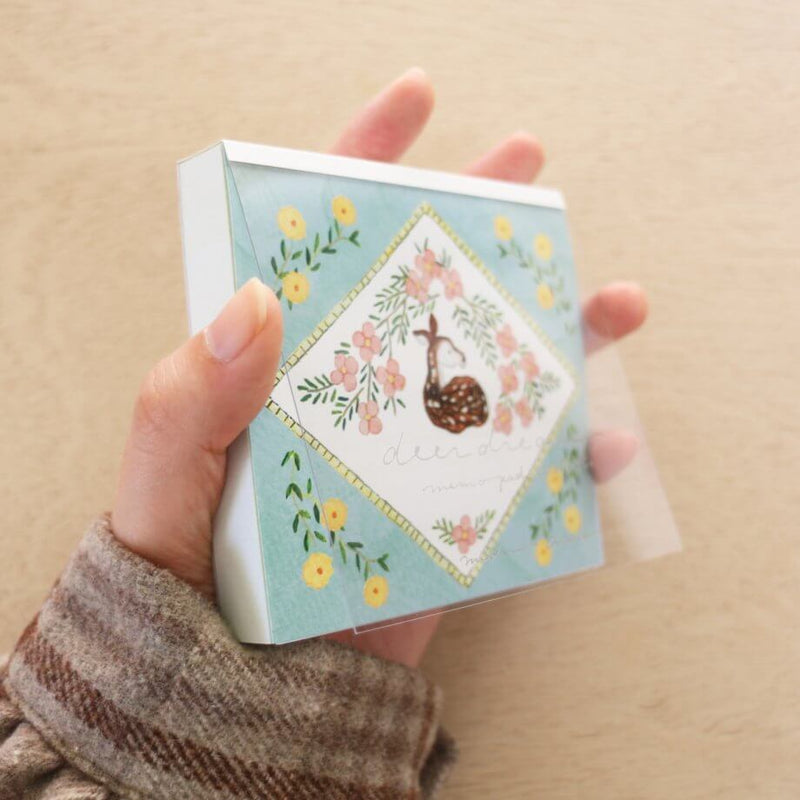 Midori Asano Memo Block - Deer Dream