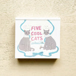 Violet & Claire Memo Block - Five Cool Cats